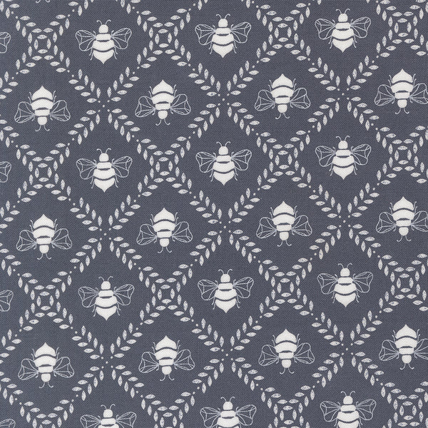 Sun Drenched - Bees - Indigo