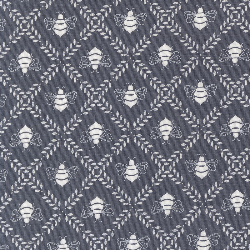 Sun Drenched - Bees - Indigo