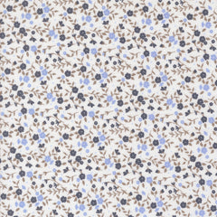 Sun Drenched - Floral - Cloud/Indigo