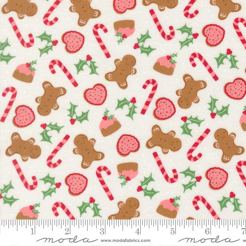 Merrily on High – Gingerbread Treats – Cream