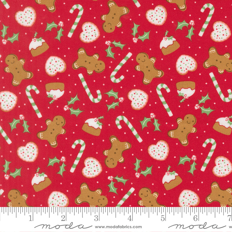 Merrily on High – Gingerbread Treats – Red