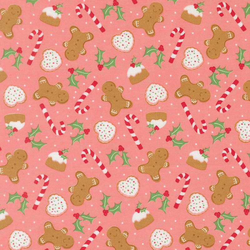 Merrily on High – Gingerbread Treats – Pink