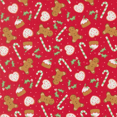 Merrily on High – Gingerbread Treats – Red