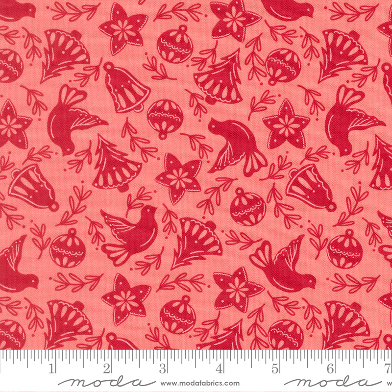 Merrily on High – Christmas Toss – Pink