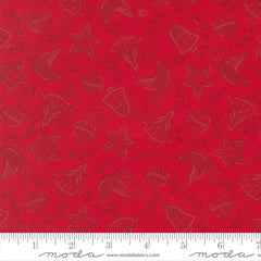 Merrily on High – Christmas Toss – Red