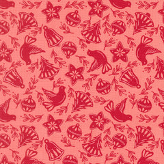 Merrily on High – Christmas Toss – Pink