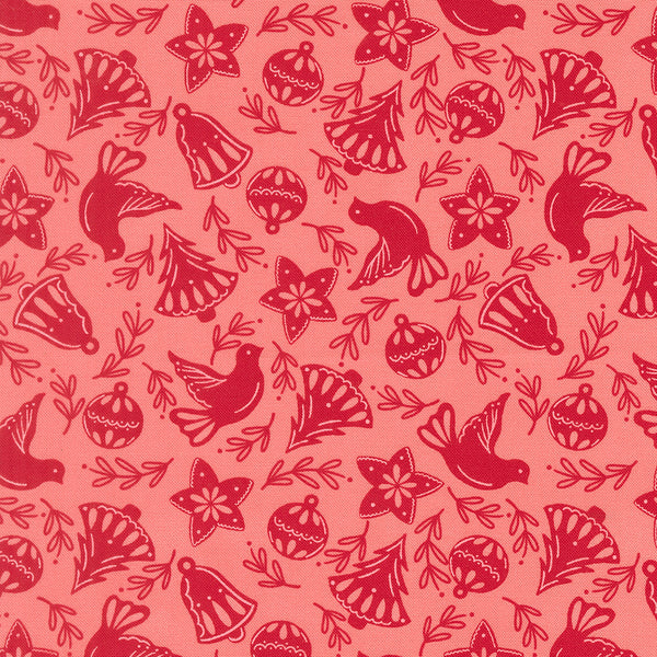 Merrily on High – Christmas Toss – Pink