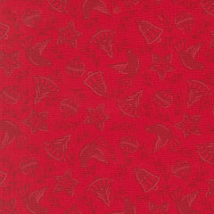 Merrily on High – Christmas Toss – Red