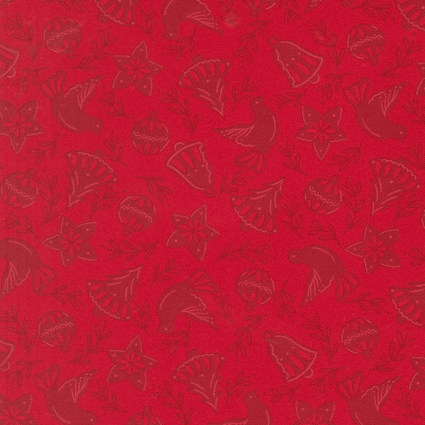 Merrily on High – Christmas Toss – Red