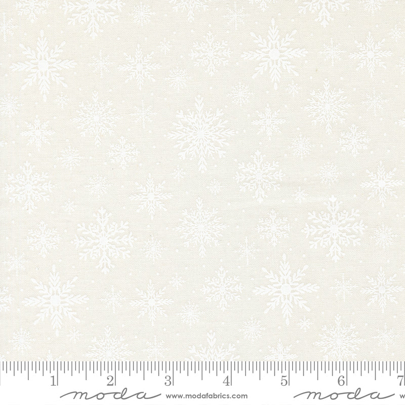 Merrily on High – Snowflakes – Cream