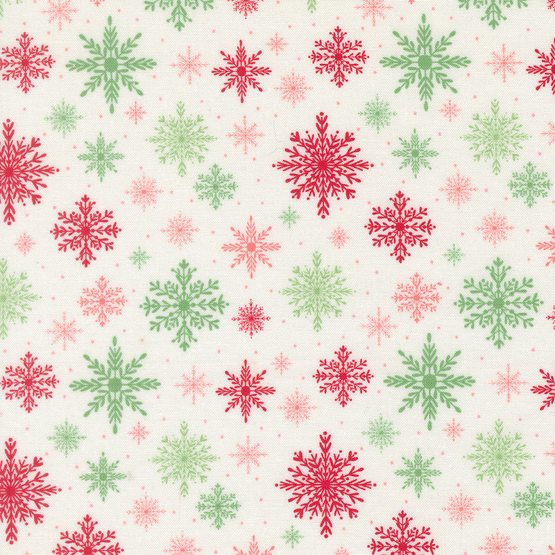 Merrily on High – Snowflakes – Multi