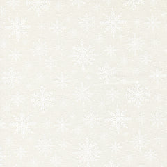 Merrily on High – Snowflakes – Cream