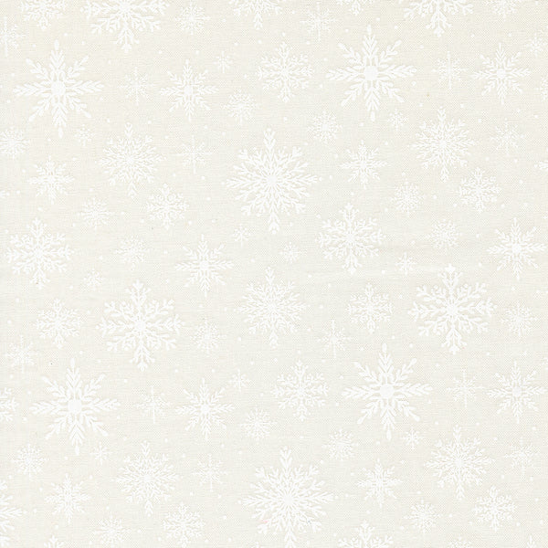 Merrily on High – Snowflakes – Cream