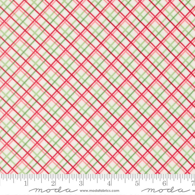 Merrily on High – Plaid – Cream