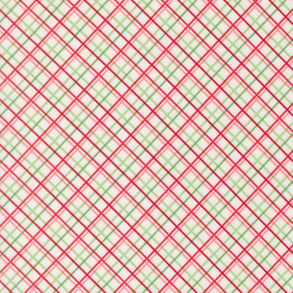 Merrily on High – Plaid – Cream