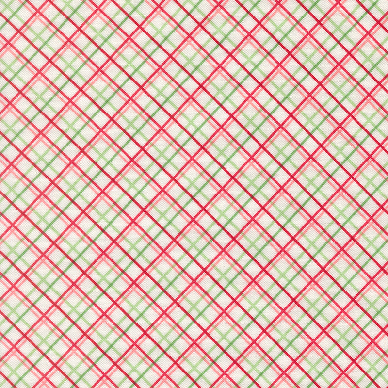 Merrily on High – Plaid – Cream