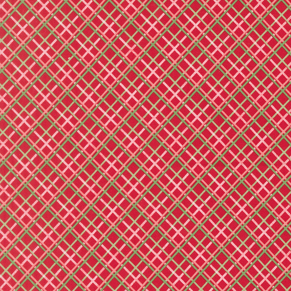 Merrily on High – Plaid – Red