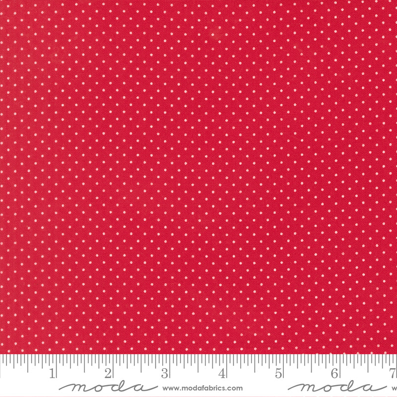 Merrily on High – Tiny Dots – Red