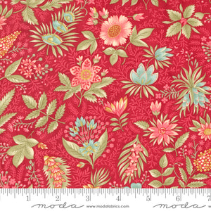 Etchings - Joyful Jacobean - Red