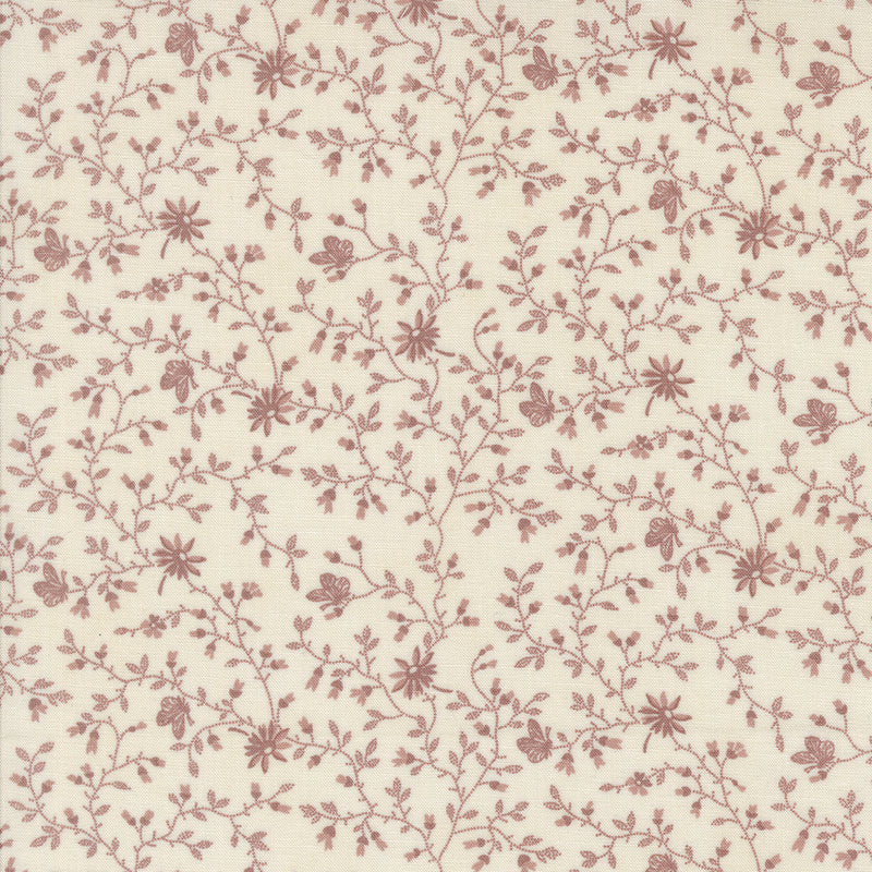 Lavender Fields - Floral Leaf Vine Butterfly - Porcelain