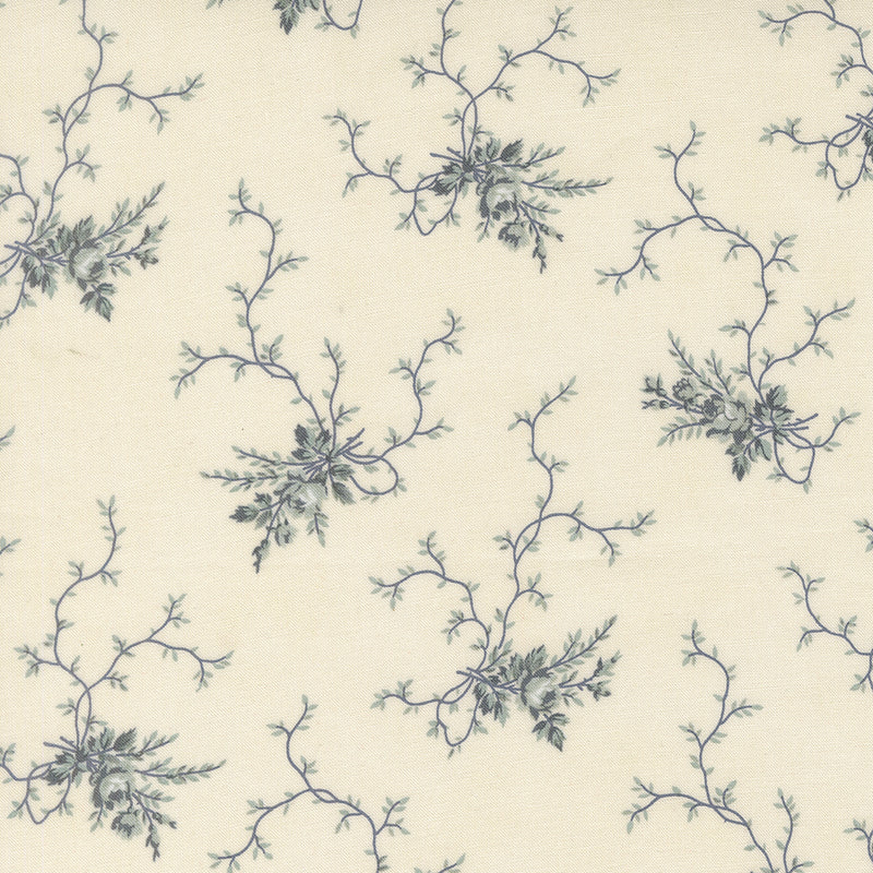 Breathtaking Blues – Winter Vine – Ivory