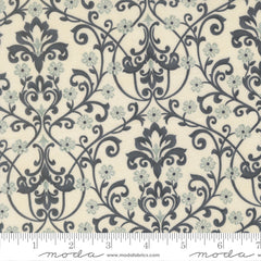 Breathtaking Blues – Manor Scroll – Porcelain