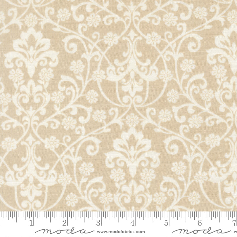 Breathtaking Blues – Manor Scroll – Sand