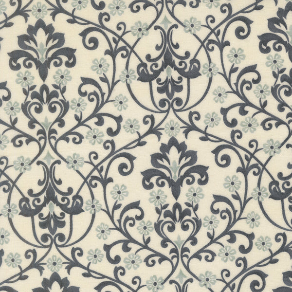 Breathtaking Blues – Manor Scroll – Porcelain