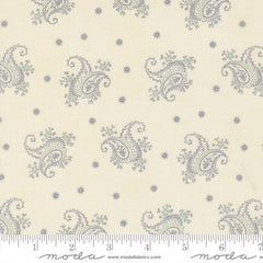Breathtaking Blues – Petite Paisley – Ivory