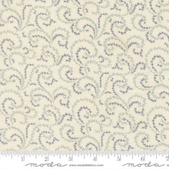 Breathtaking Blues – Paisley Vine – Ivory