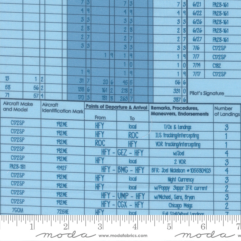 High Flight - Log Book Sky
