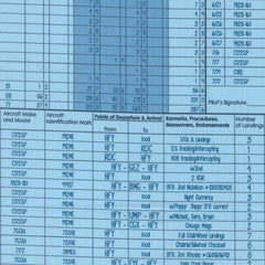 High Flight - Log Book Sky