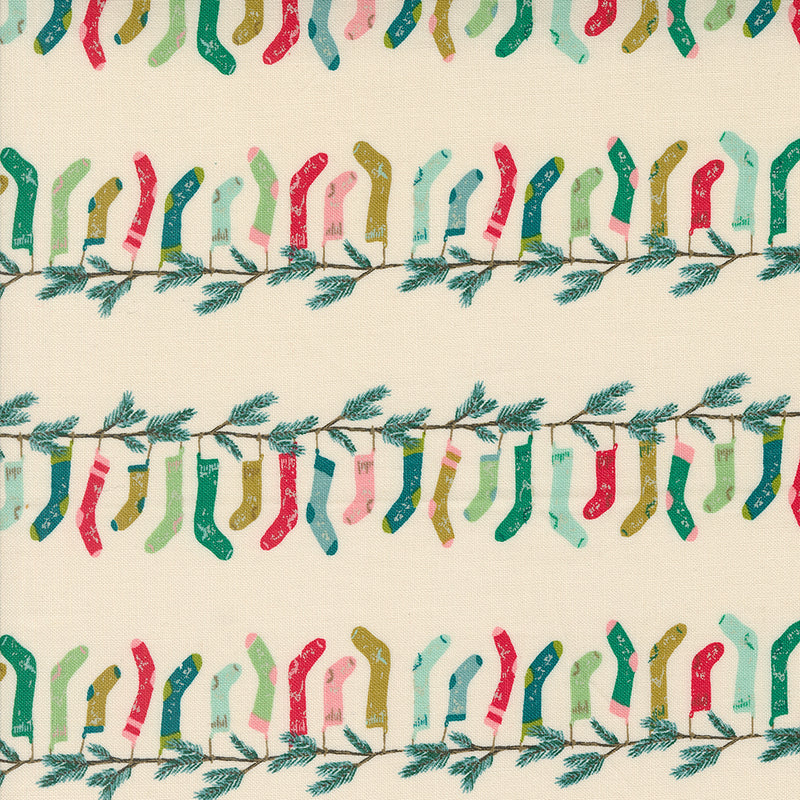 Cozy Wonderland - Stocking Stripe - Natural