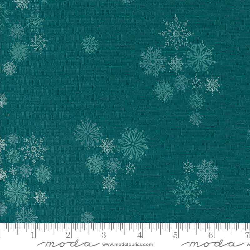Cozy Wonderland - Snowflake - Teal