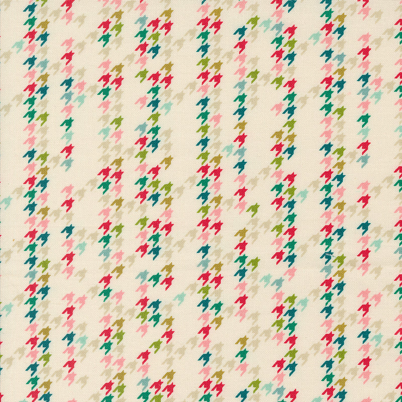 Cozy Wonderland - Houndstooth Party - Natural
