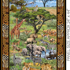 Serengeti Plains Panel