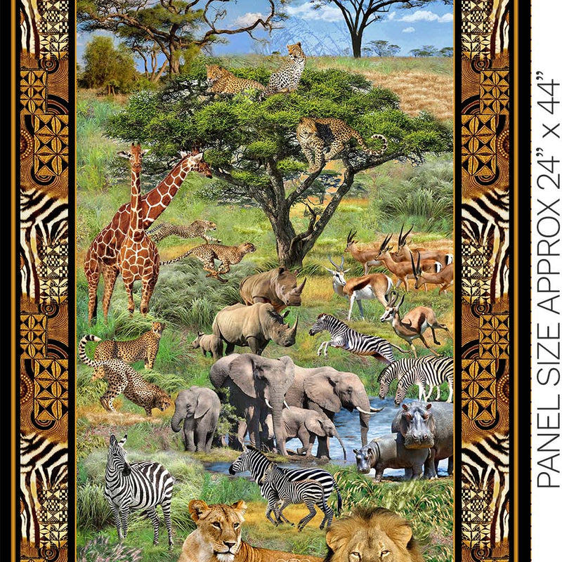 Serengeti Plains Panel