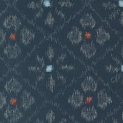 Indigo Blooming - Asagao Ikat - Midnight