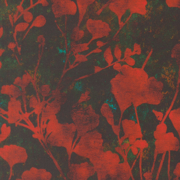 Tranquil Patina – Leafy Branches – Rust – 48112 12