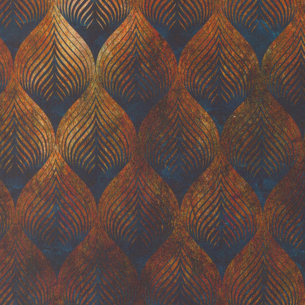 Tranquil Patina – Layered Leaves – Copper – 48118 13