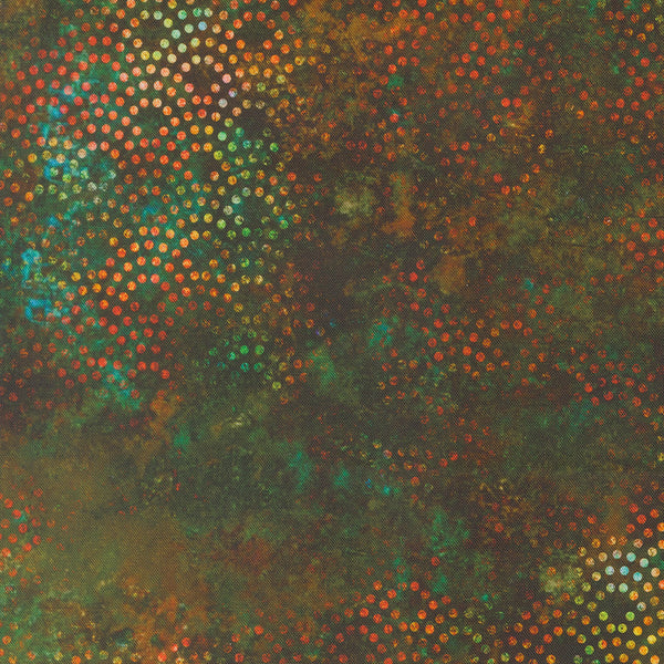 Tranquil Patina – Dotted Waves – Forest – 48119 12