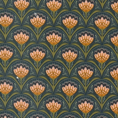 Quaint Cottage - Florets - Midnight