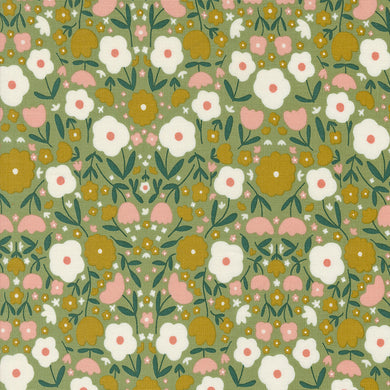 Imaginary Flowers - Peppy Petals - Sage