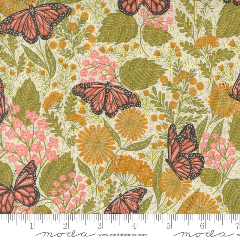 Bee Garden - Summer Butterfly Porcelain Metallic