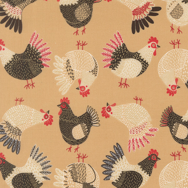 The Henhouse - Tossed Chickens - Hay