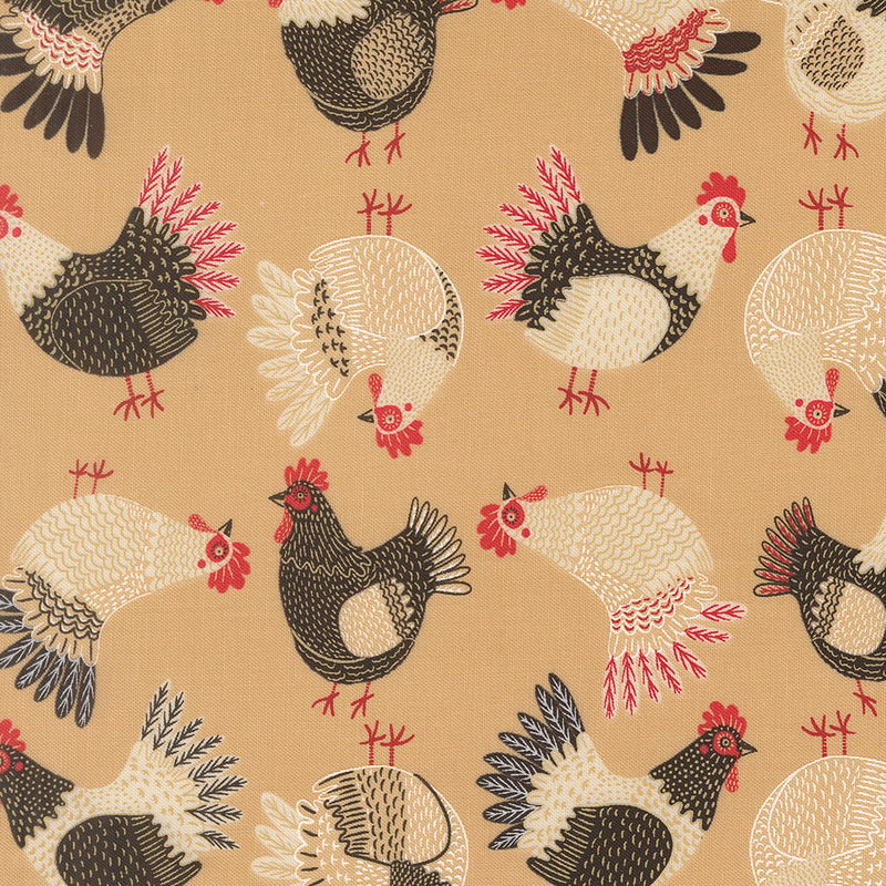 The Henhouse - Tossed Chickens - Hay