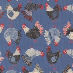 The Henhouse - Tossed Chickens - Cobalt