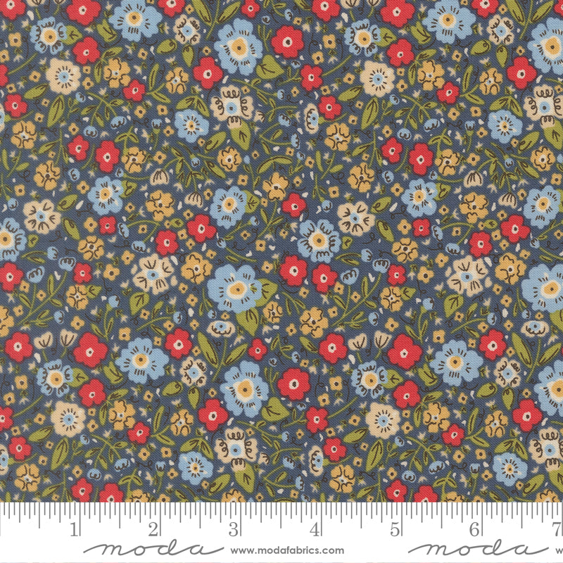 The Henhouse - Calico - Denim