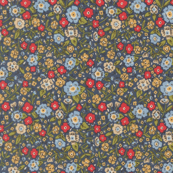 The Henhouse - Calico - Denim