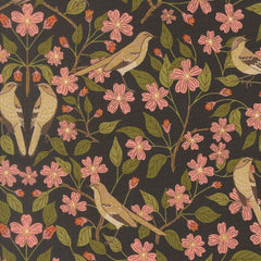 Ladybug Whimsy - Songbird Blossoms Charcoal